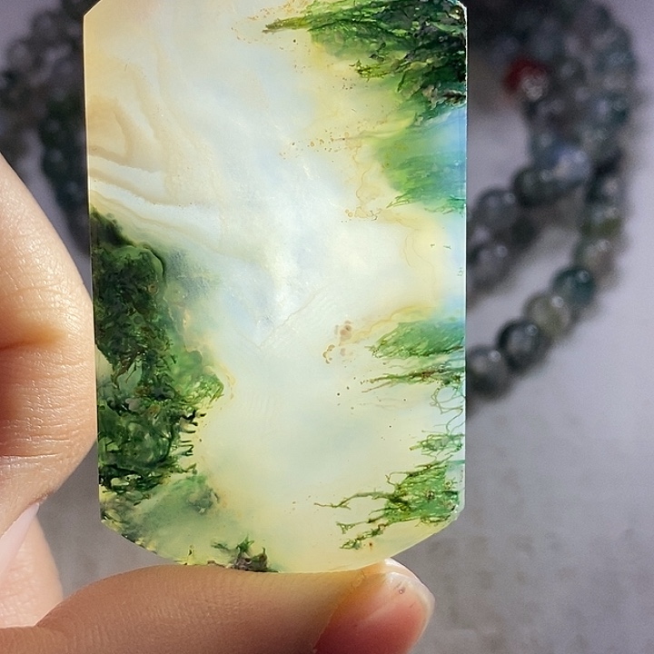 ➹***%玛瑙/玉髓未镶嵌颈饰
