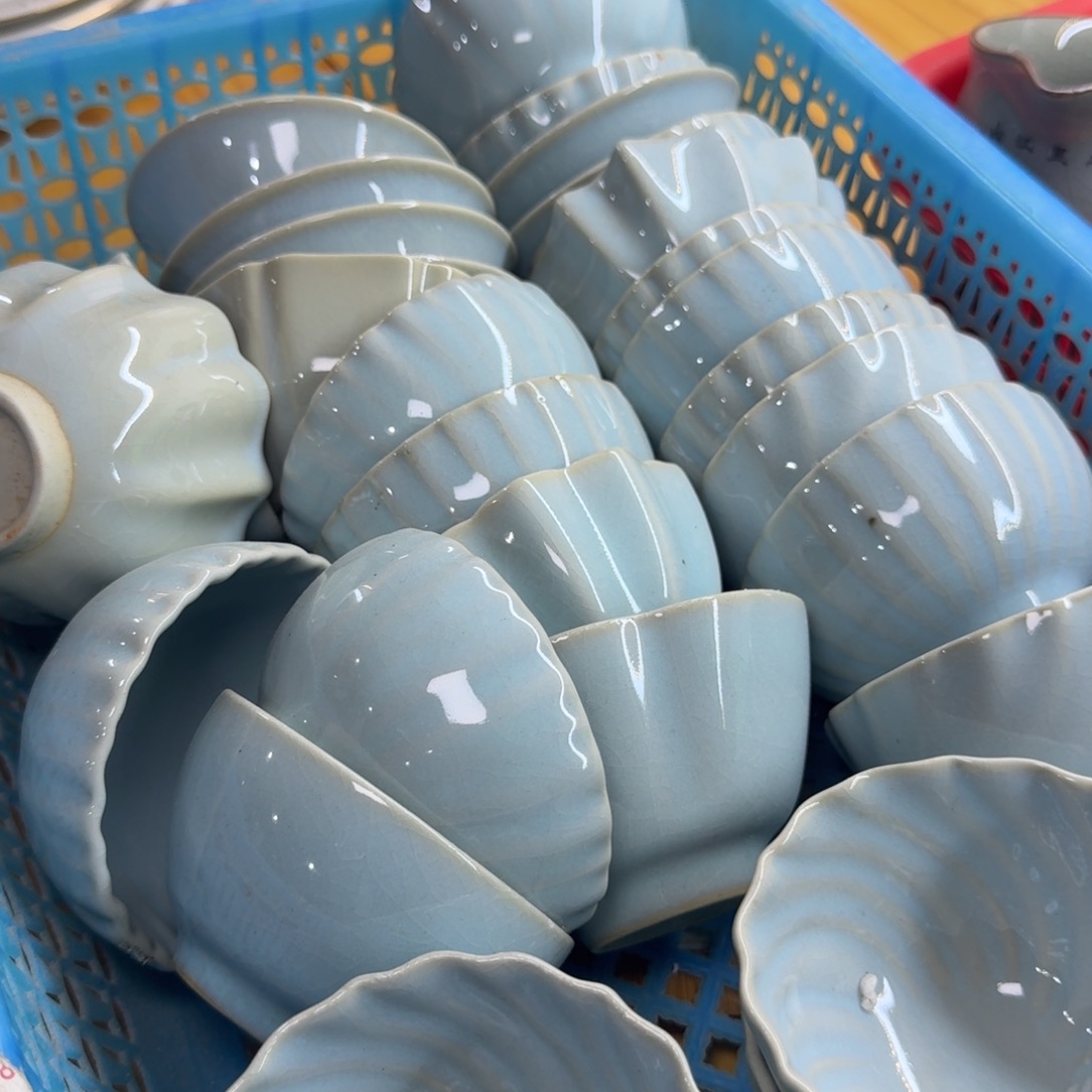 微瑕疵介意勿拍陶瓷器皿A019一个发货，