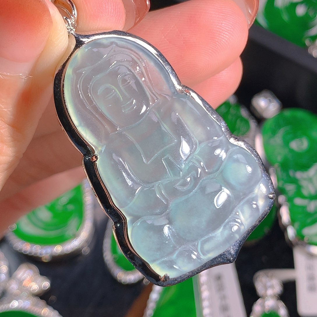 翡翠吊坠(不含链)未镶嵌