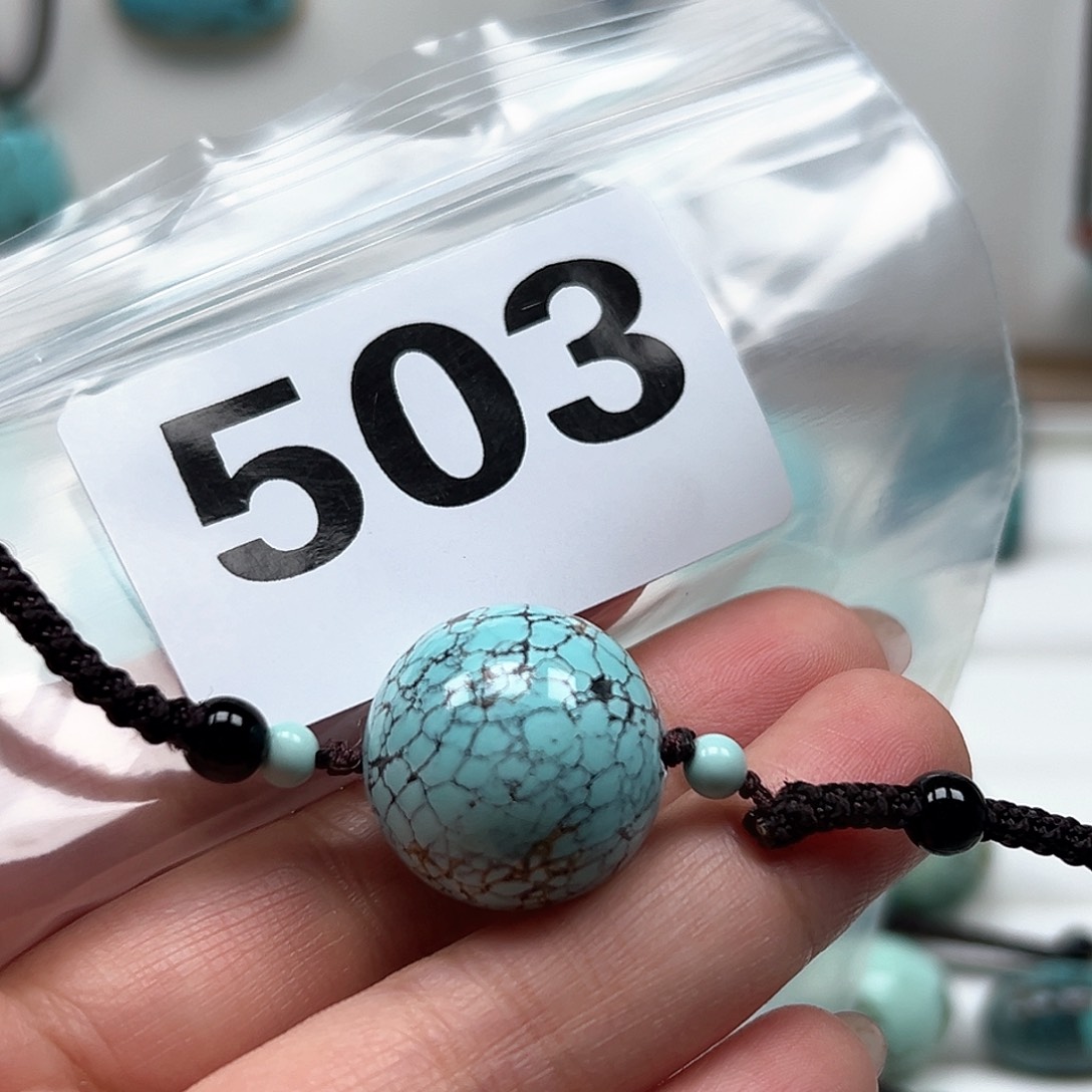 绿松石珠宝奇石未镶嵌l*