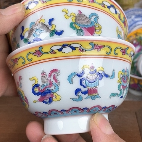 景德镇陶瓷藏式茶碗