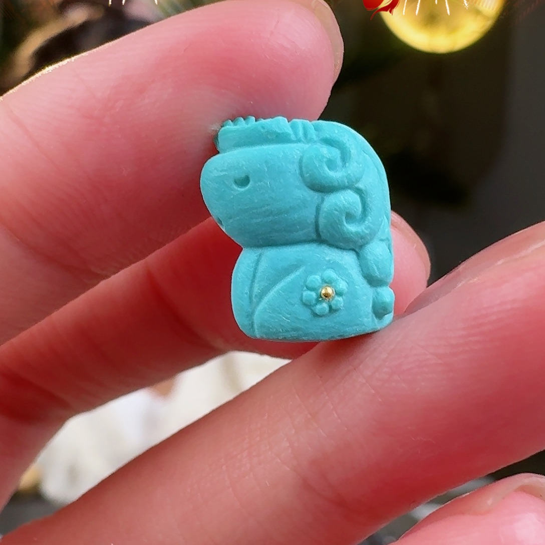 绿松石珠宝奇石未镶嵌