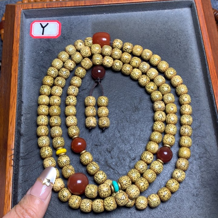 星月菩提吊坠菩提