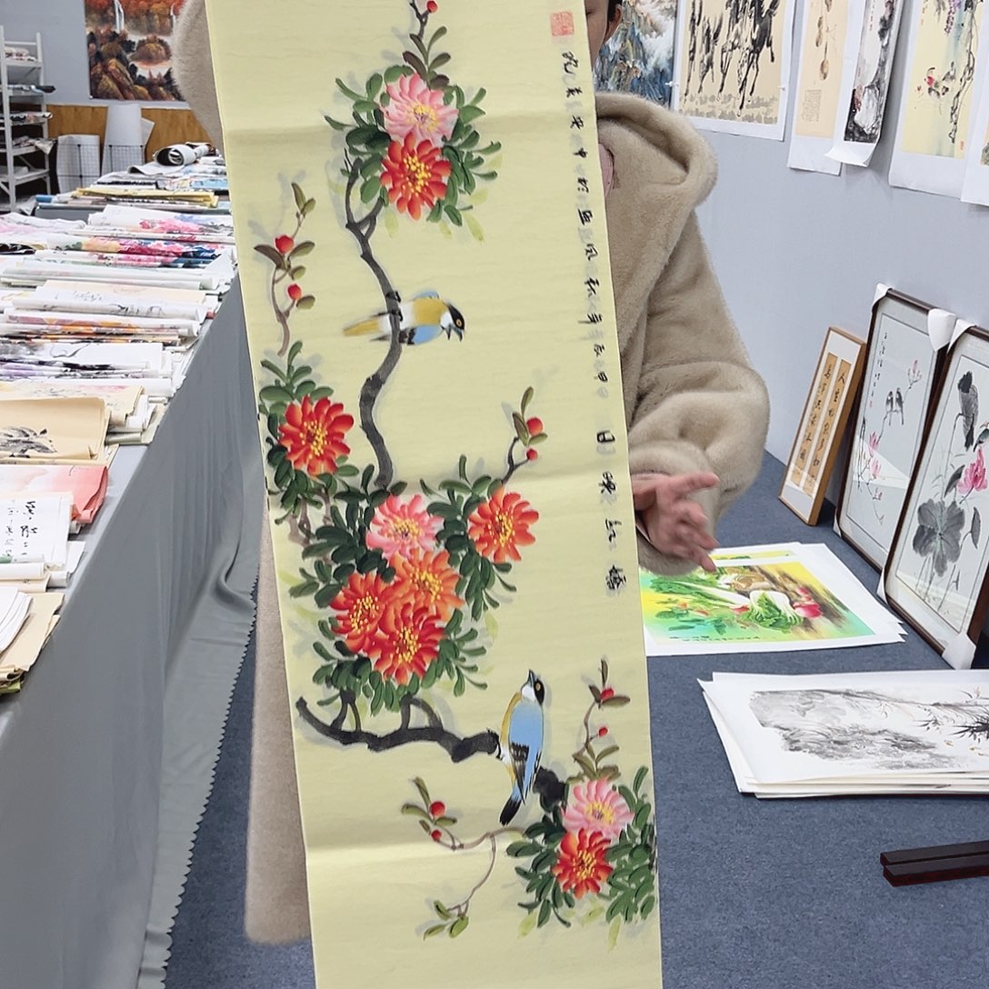 国画国画纯手绘作品