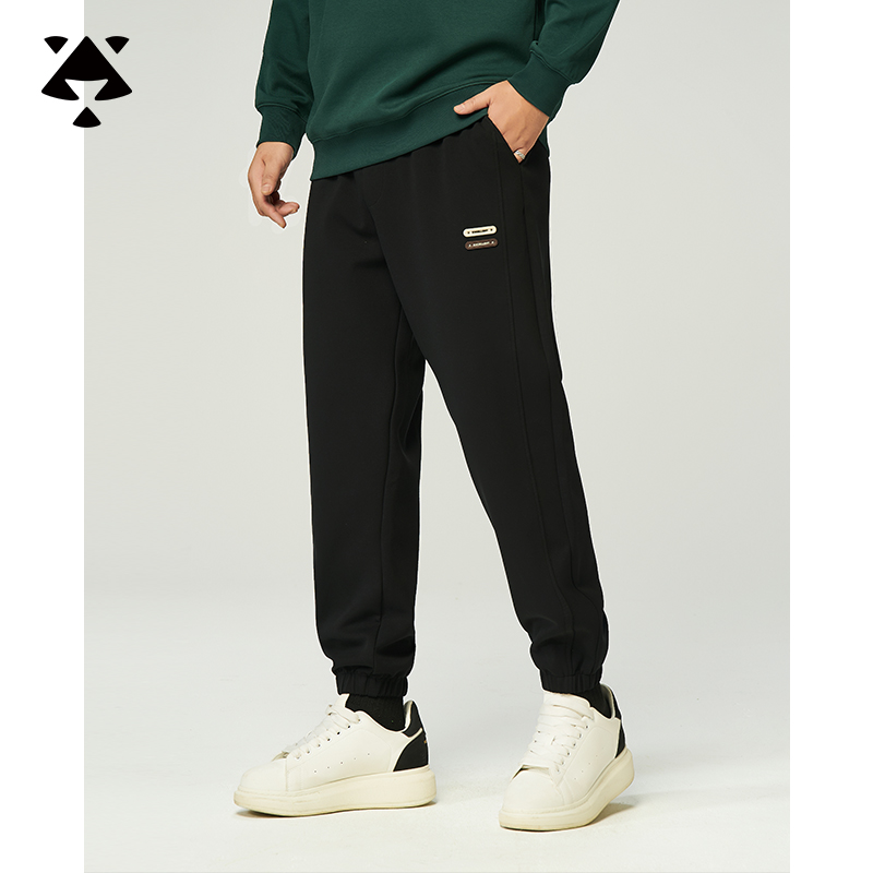 【断码捡漏】森老板大码男装秋冬季休闲加大加宽长裤保暖立体卫裤