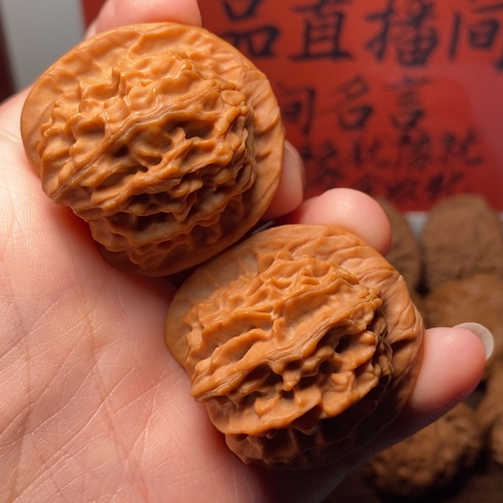 吊坠文玩核桃二爷帽