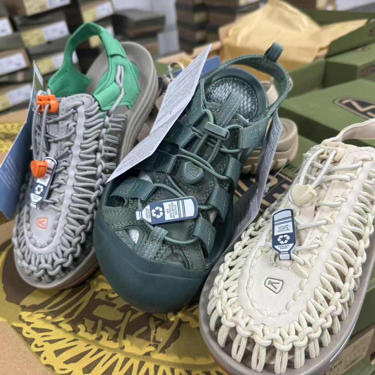 爆款休闲风包头沙滩溯溪鞋厚底户外涉水鞋001-200