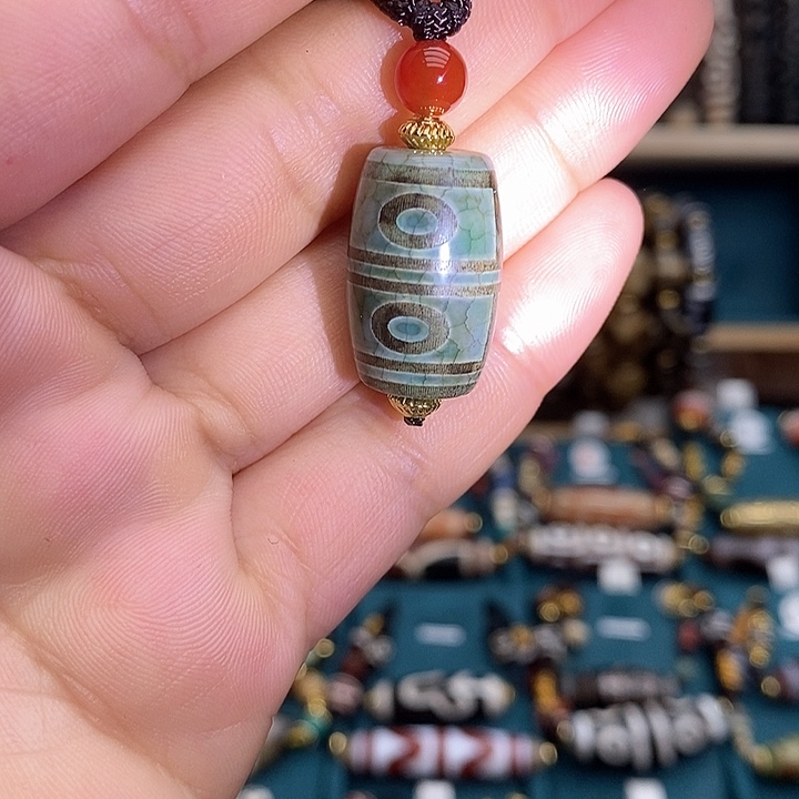 玛瑙/玉髓合金颈饰