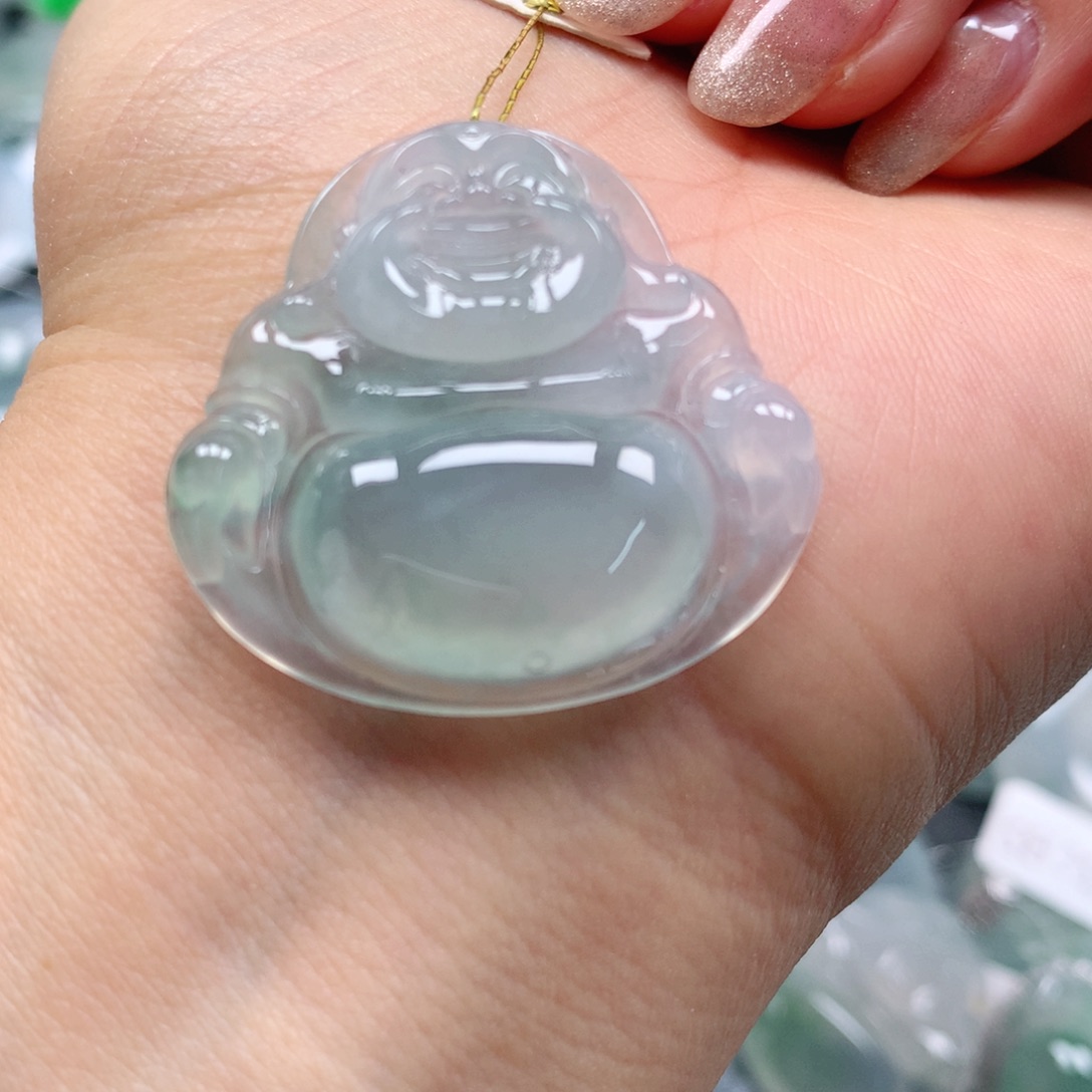 翡翠颈饰未镶嵌天然翡翠