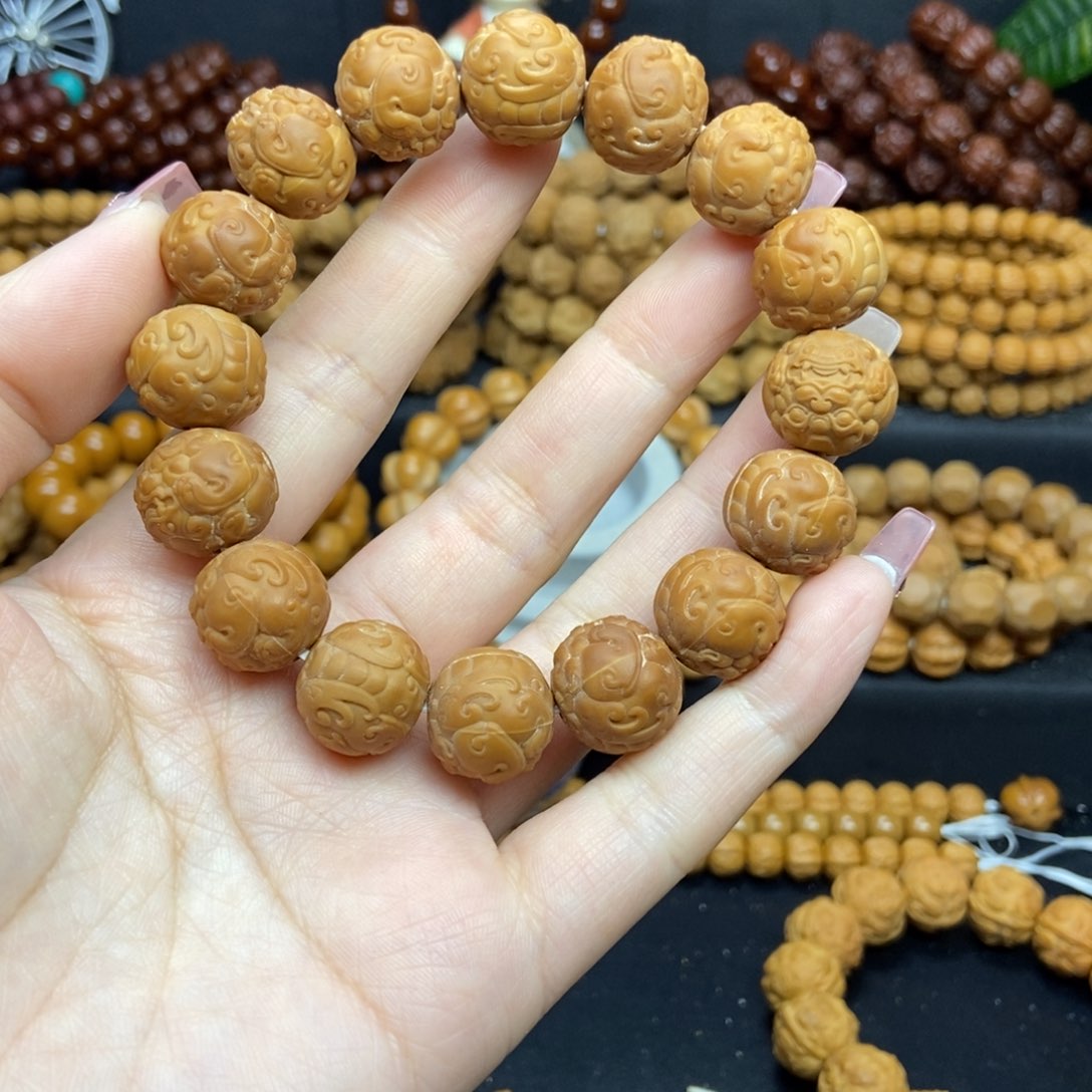 猴头核桃吊坠༄****༅貔貅