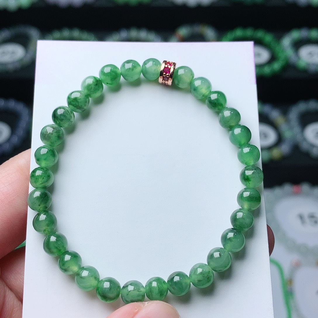 未镶嵌翡翠手链翡翠