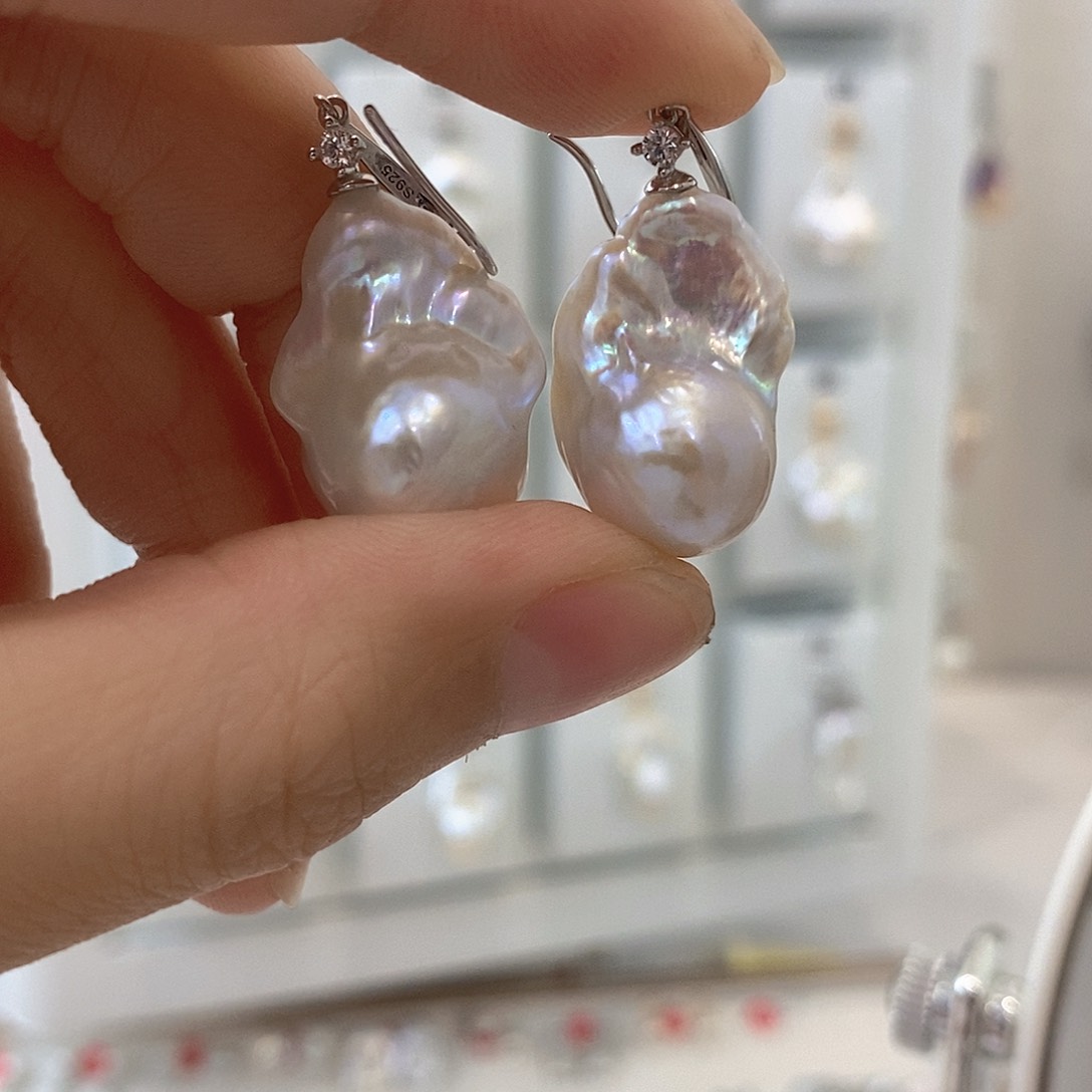 淡水珍珠颈饰银S925镶嵌南**梦