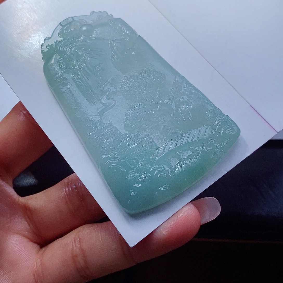 猫***叔未镶嵌定制翡翠翡翠