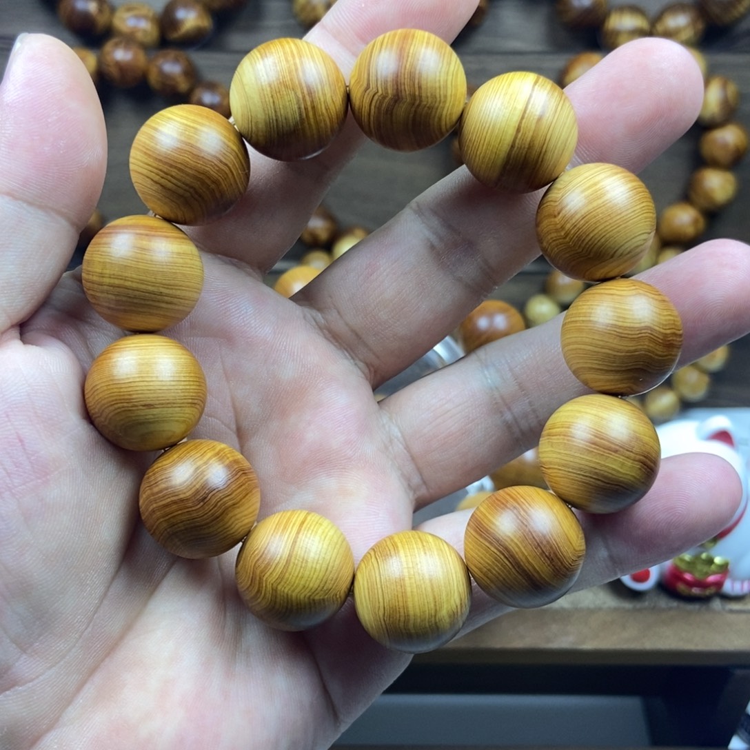 手串/手链柏木（崖柏）1.8太行双色料素珠