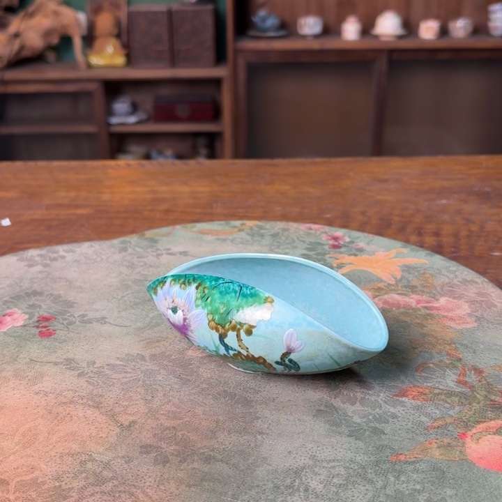 柴烧纯手工手绘陶瓷