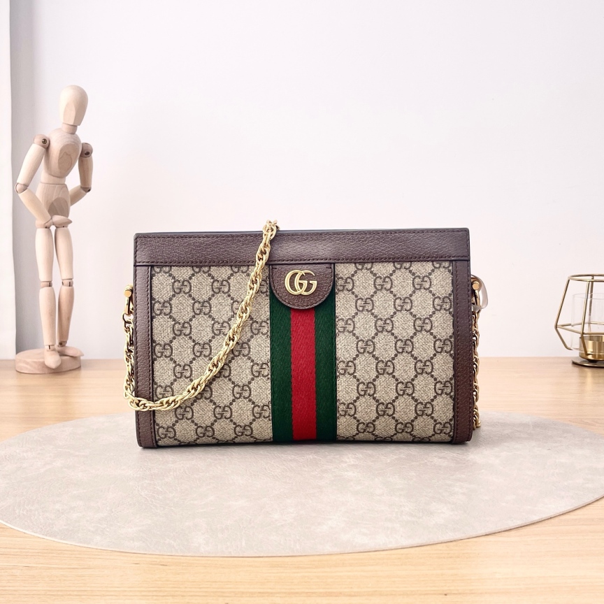 95新 GUCCI/古驰 Ophidia夹子/单肩包/6953