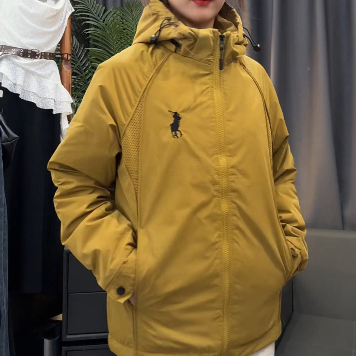 男女同款外套 加厚 AK7 刺绣保暖透气春季夹克时尚潮流短款情侣