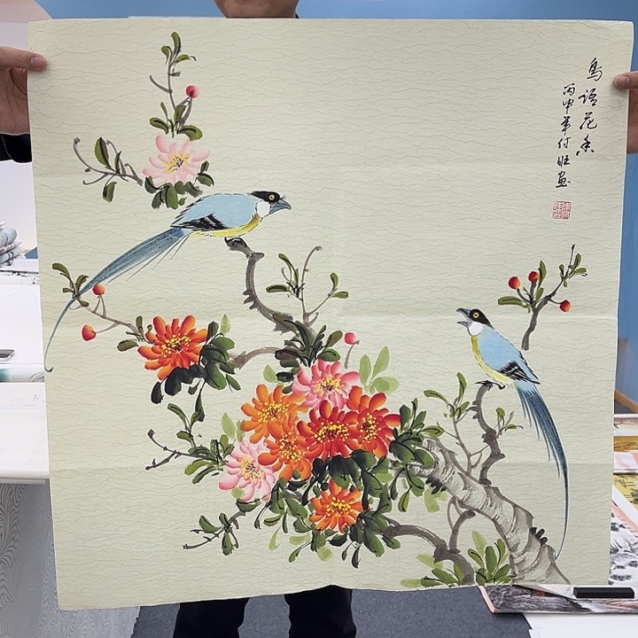 国画手绘国画作品