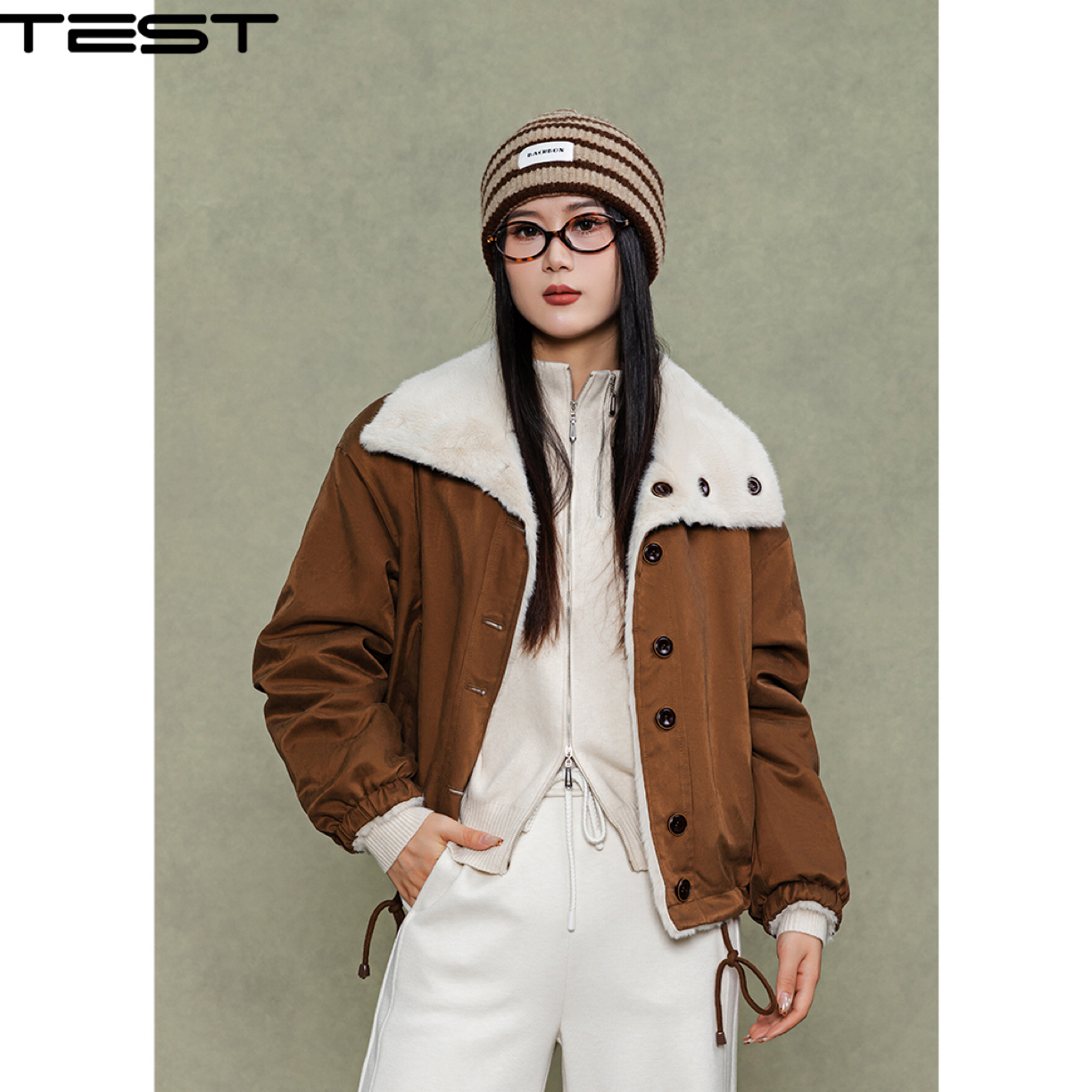 武冈她之蝶25冬外套 2254111款