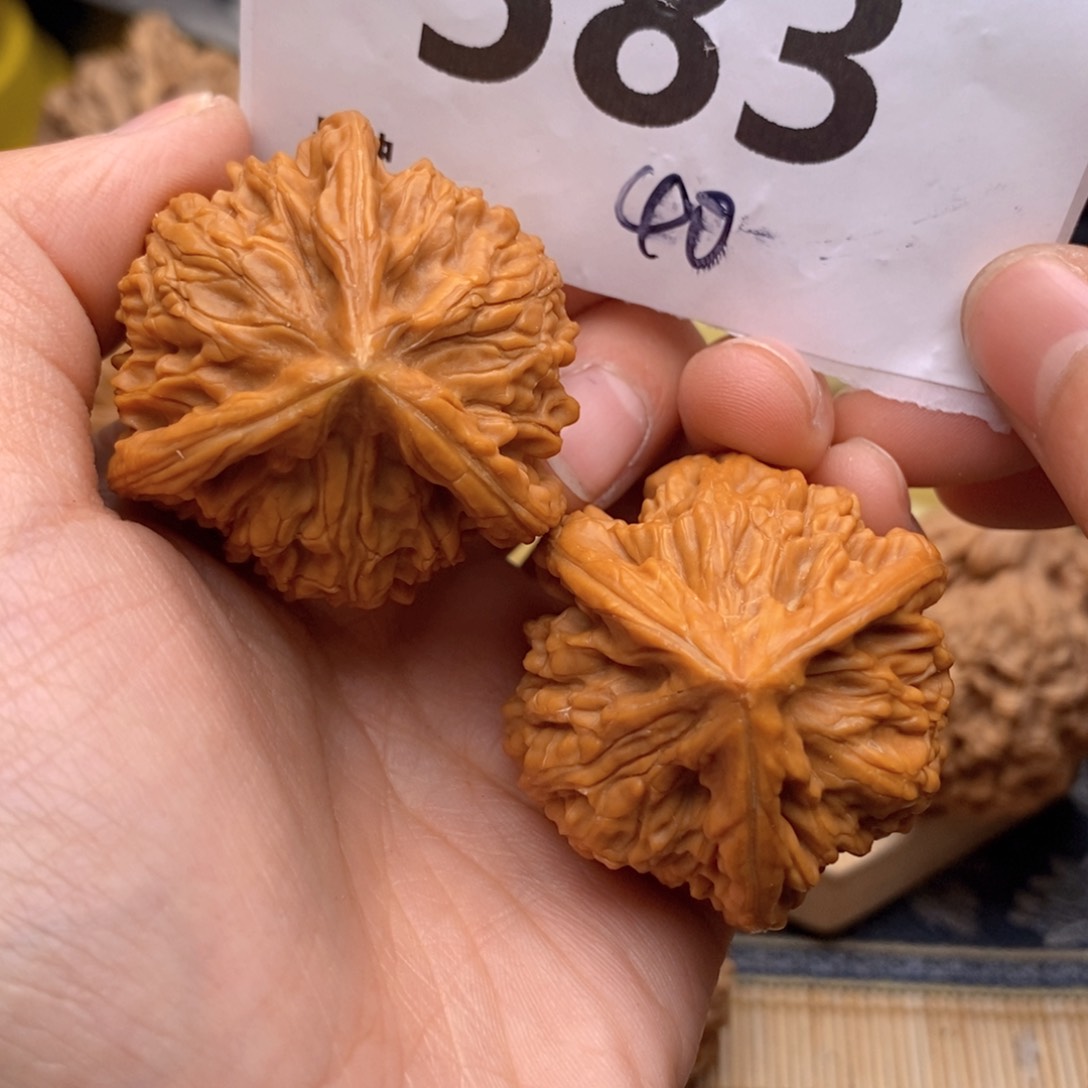 文玩核桃把件583号40文山
