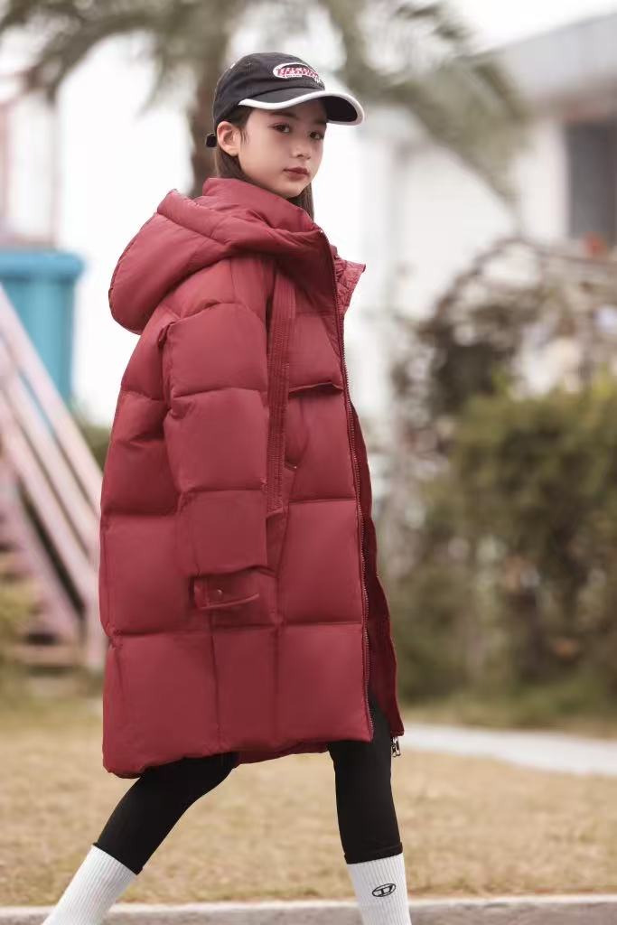 男女通用儿童常规款棉服马甲男童冬季休闲风男外套韩版连帽
