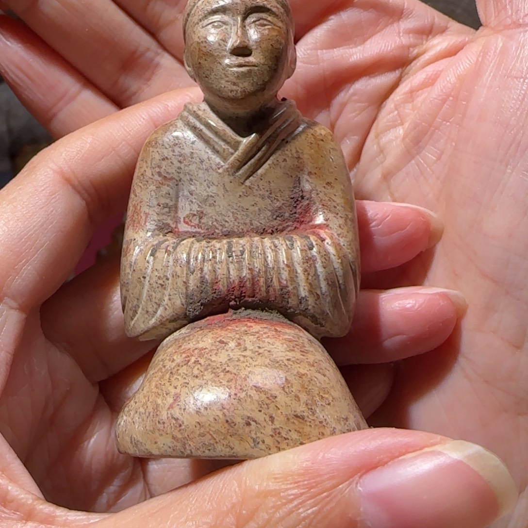 用***3和田玉未镶嵌颈饰