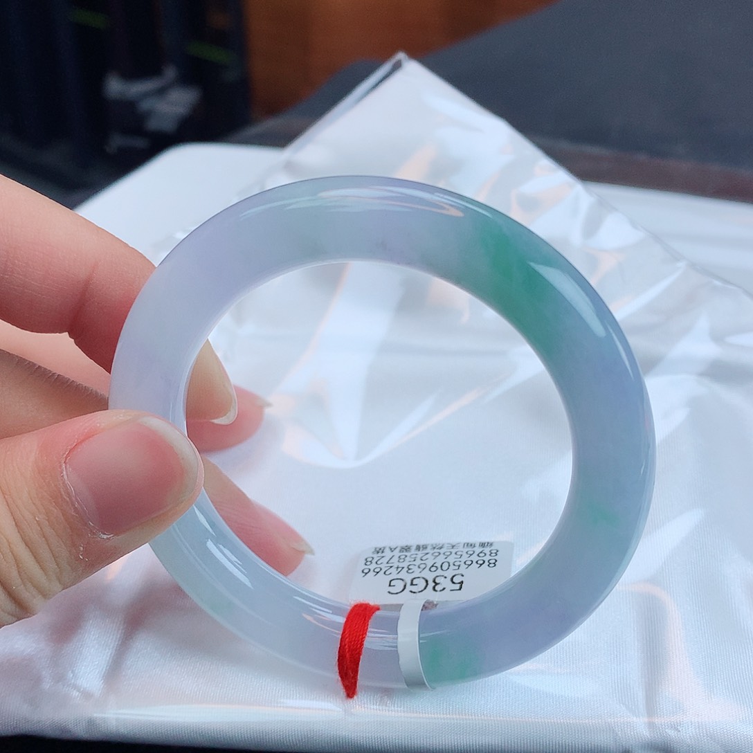 翡翠手镯未镶嵌天然缅甸翡翠A货手镯