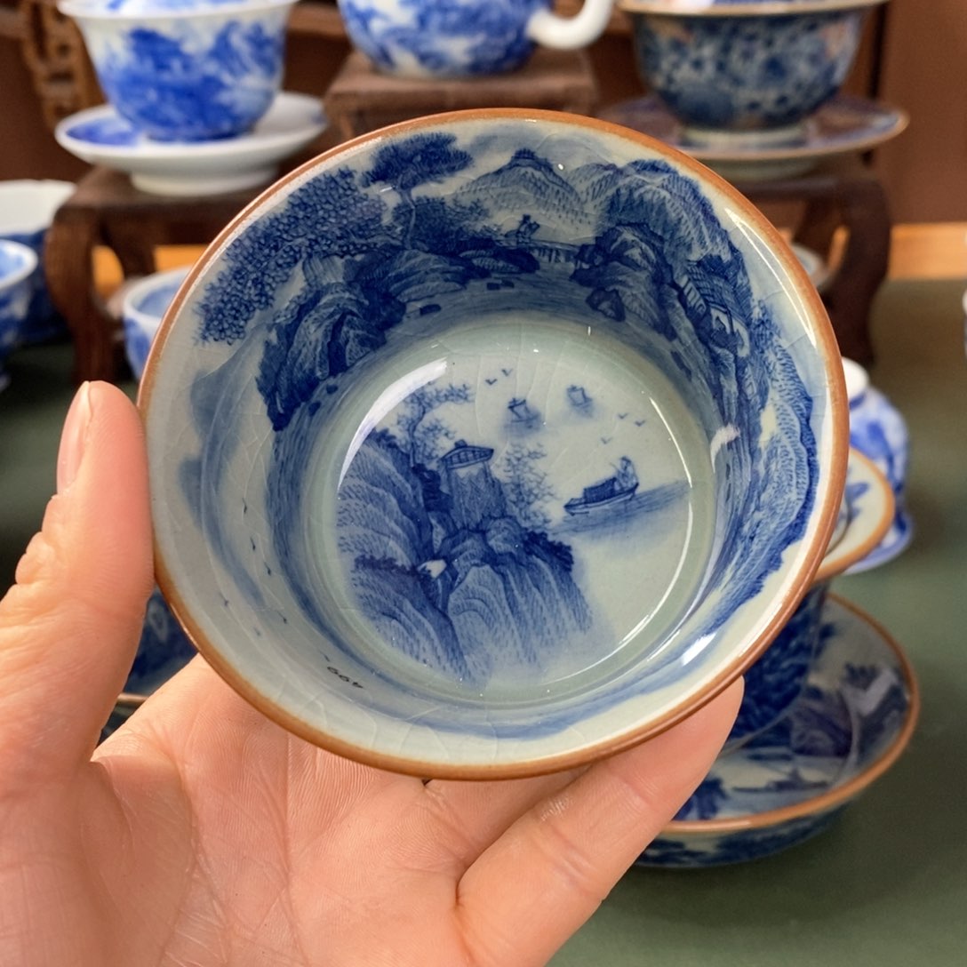 杯木*?景德镇陶瓷手工手绘