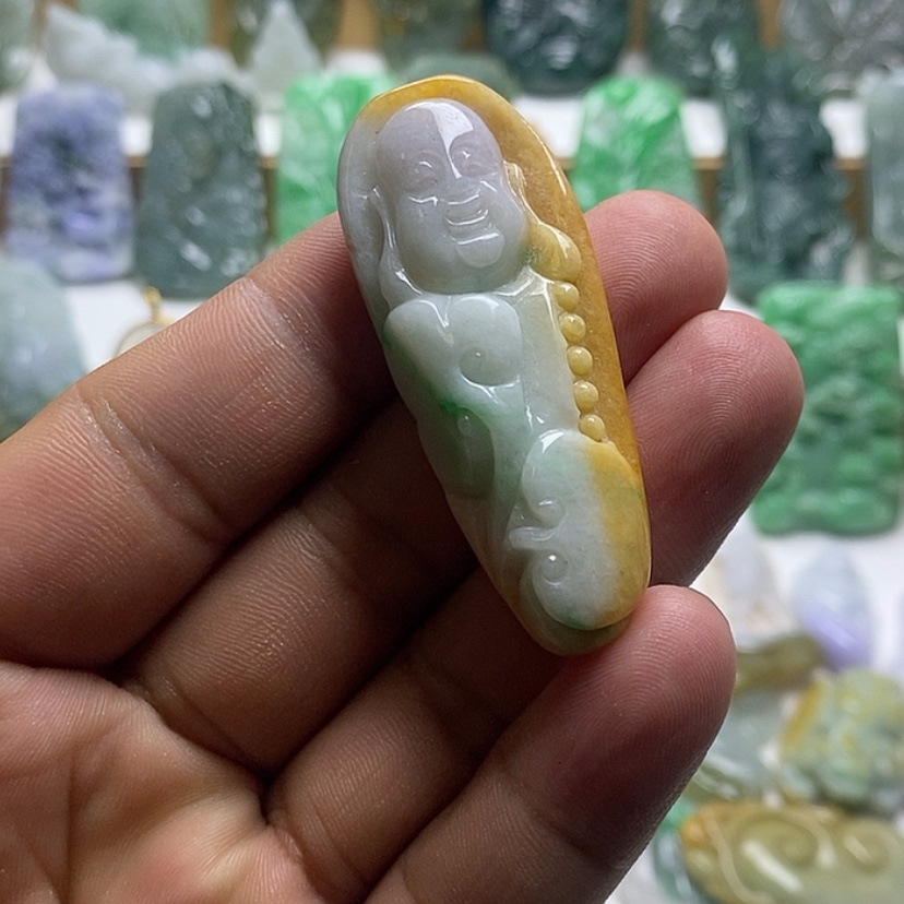 【闪购商品】翡翠未镶嵌颈饰佛公