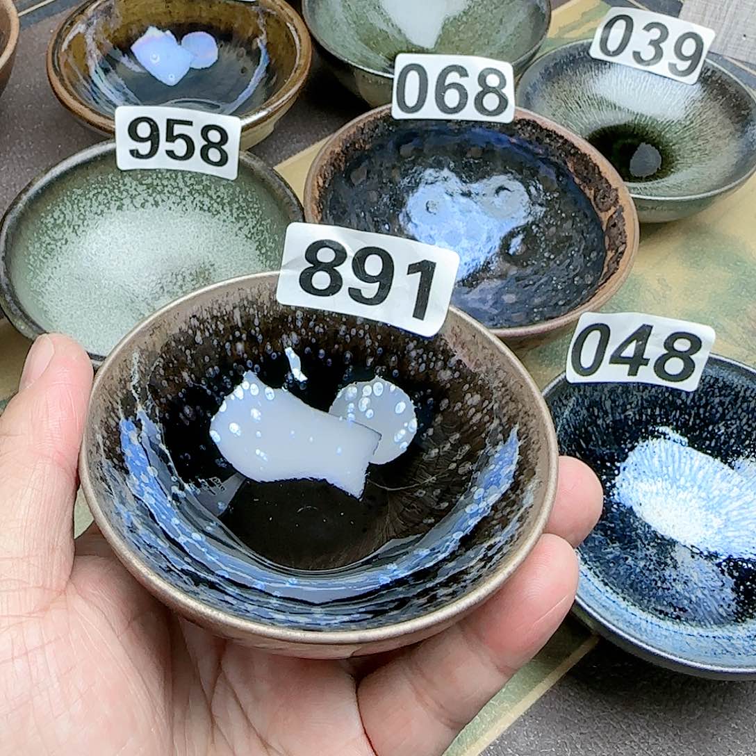 茶盏建阳建盏主人杯龙窑柴烧