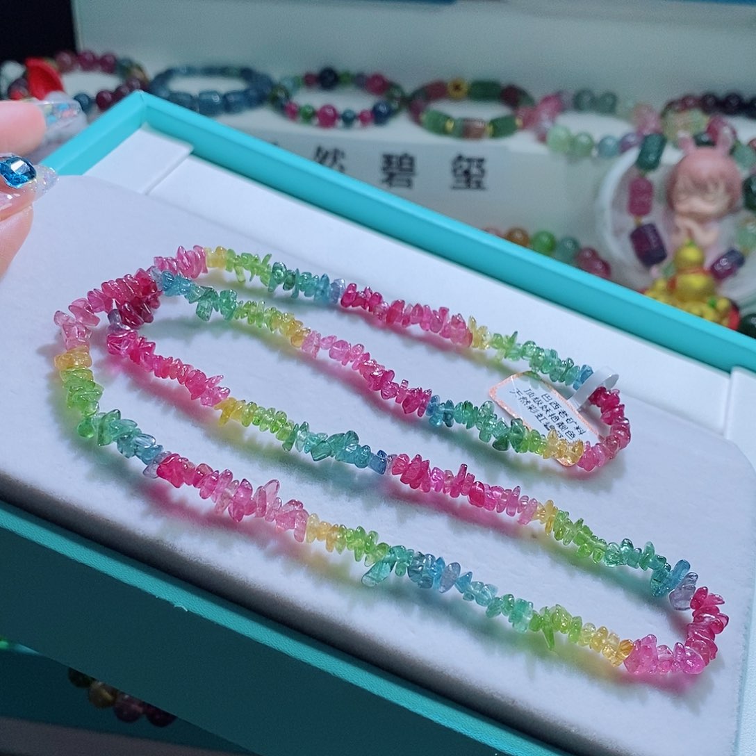 碧玺手链未镶嵌碧玺手链