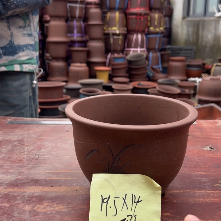 紫砂花盆紫砂花盆