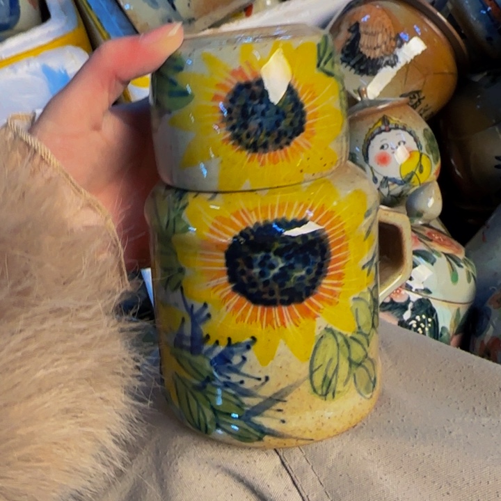 瓷片景德镇陶瓷手工手绘