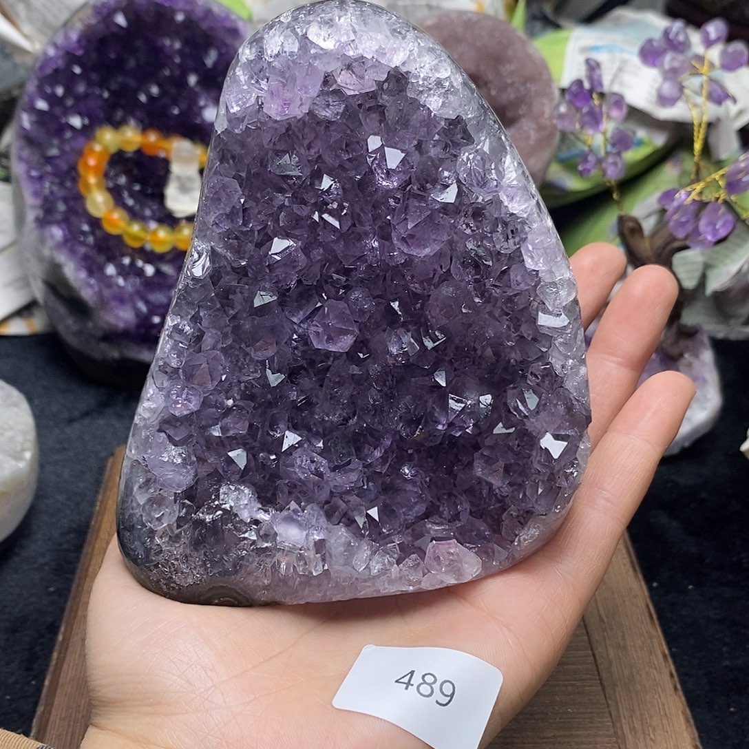 大型摆件（非配饰）紫晶未镶嵌