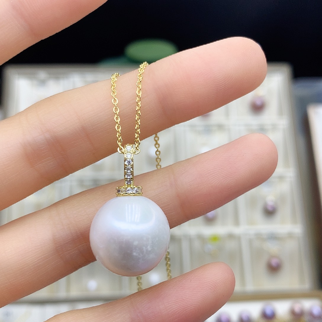 淡水珍珠颈饰合金