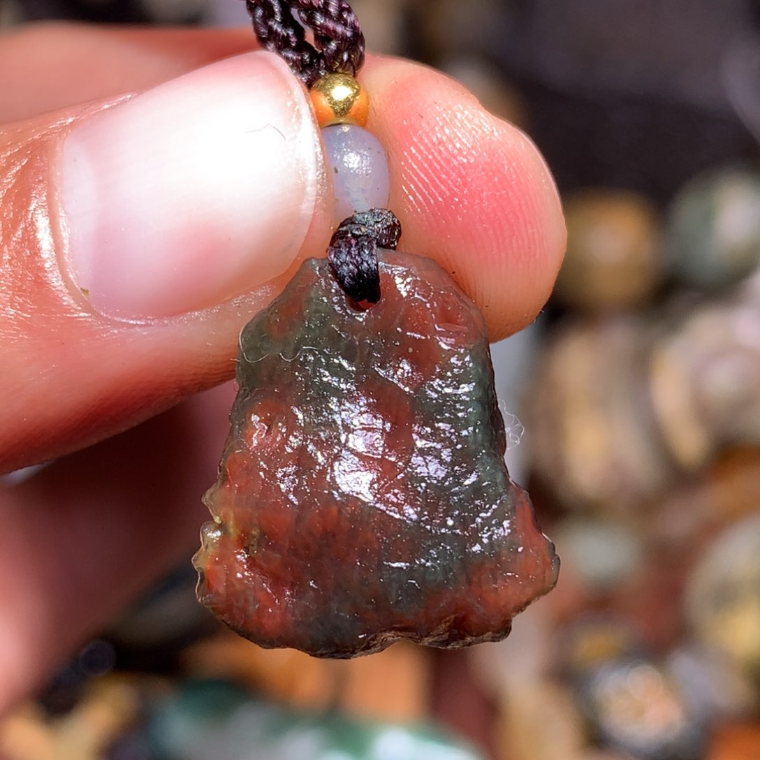 未镶嵌玛瑙/玉髓珠宝半成品