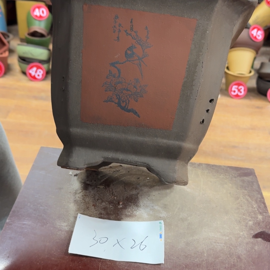 杰***非紫砂花盆破损包赔