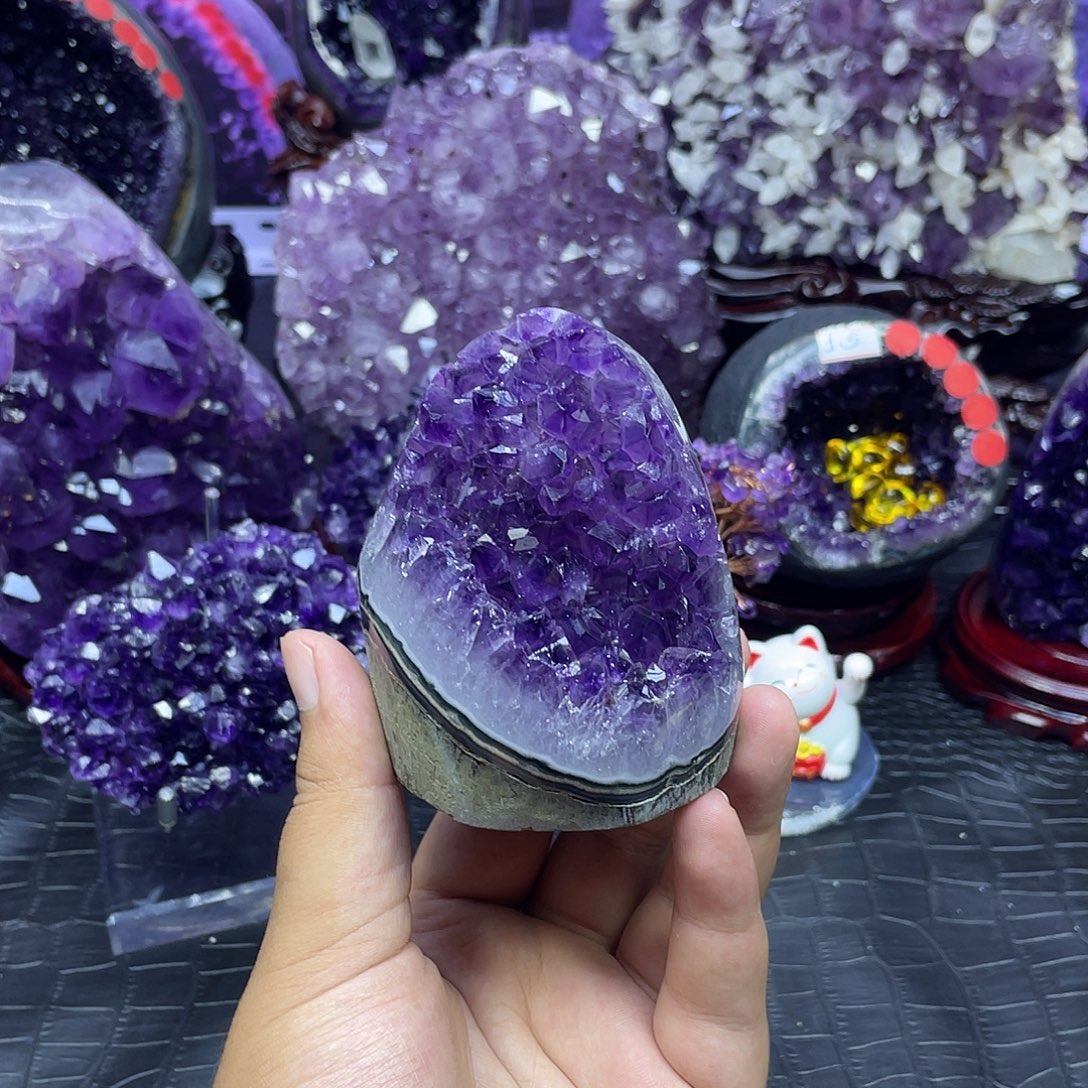 未镶嵌紫晶大型摆件（非配饰）