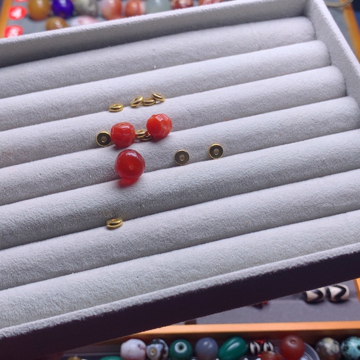 玛瑙/玉髓颈饰未镶嵌麦*