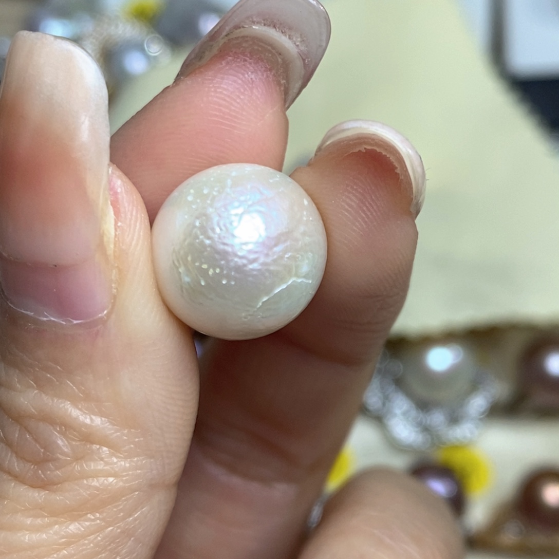 b***e淡水珍珠未镶嵌珠宝奇石