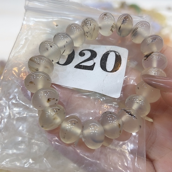 合金戒指玛瑙/玉髓20卡12