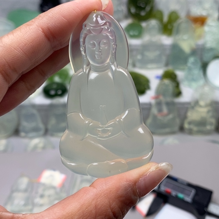 蛇纹石玉颈饰未镶嵌杰****S