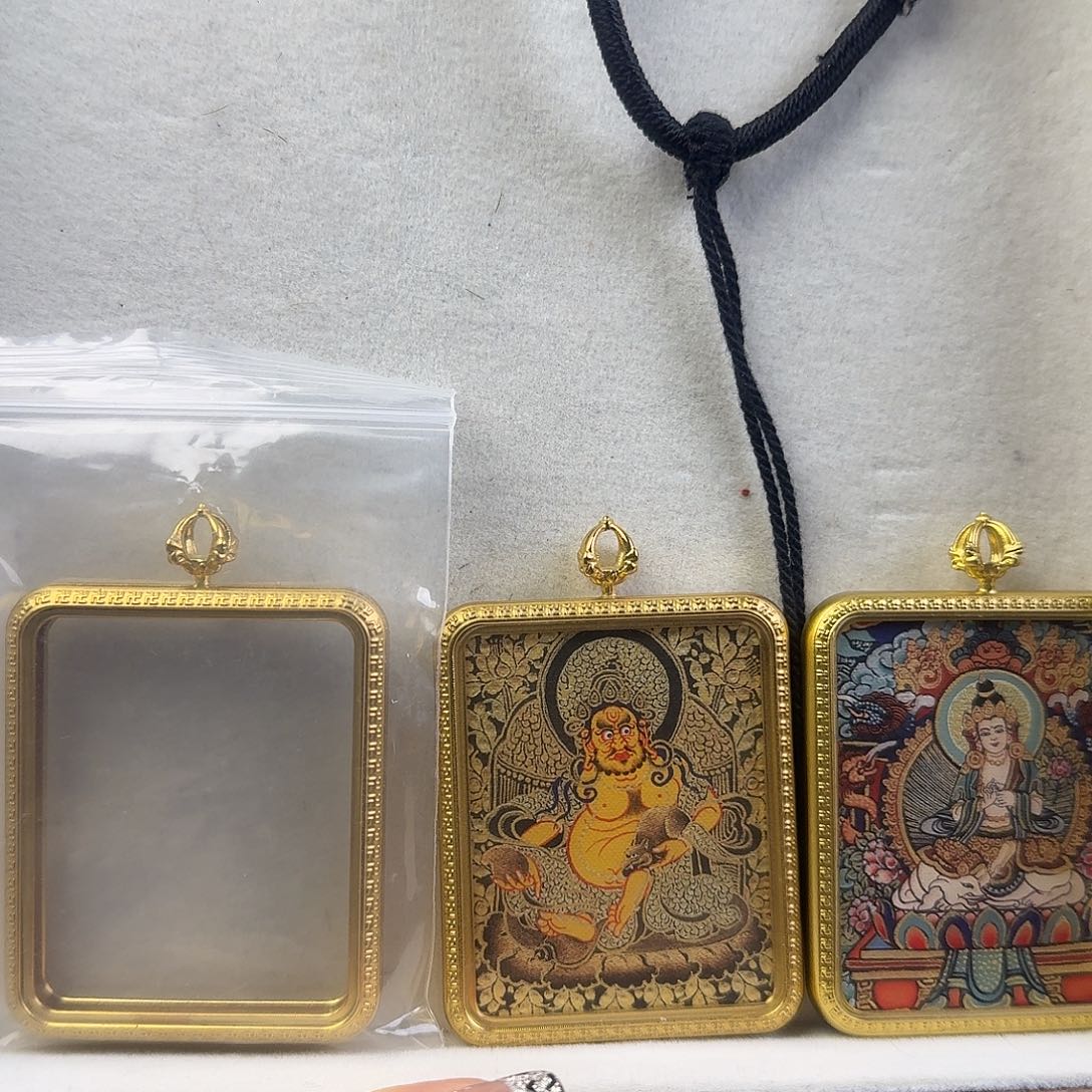 花***界吊坠黄老爷➕普贤老师双面