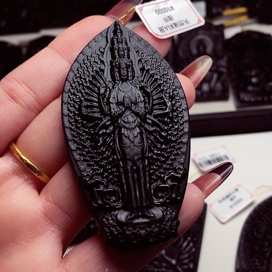 天然缅料A货挂件送珠链163