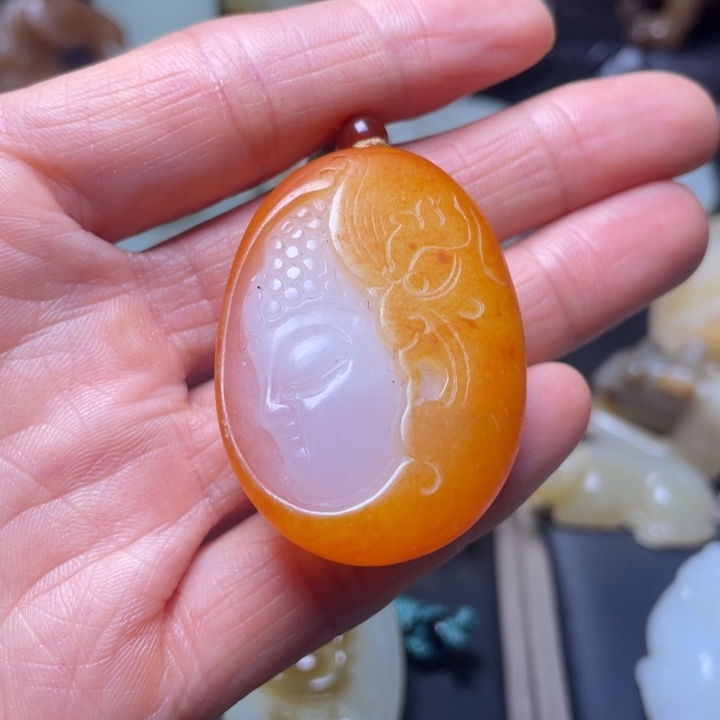 和田玉挂件未镶嵌