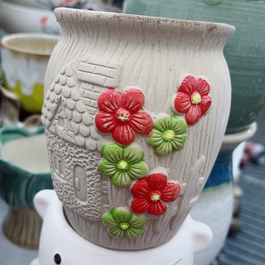 多肉绿植陶瓷花盆9.9包邮