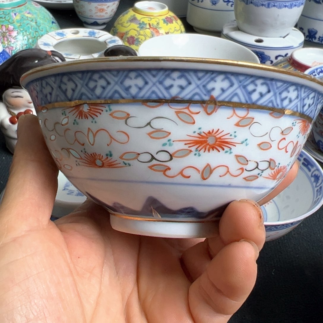 碗景德镇陶瓷青花