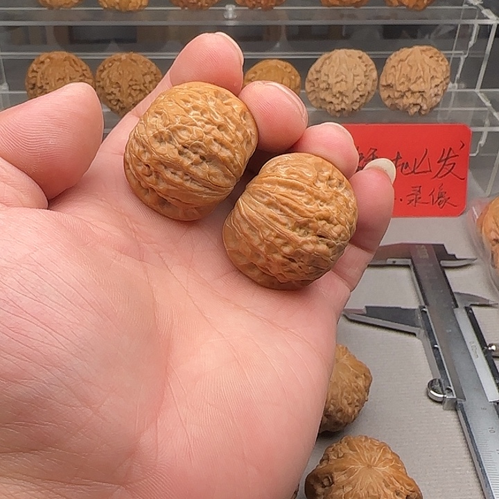 付***叔核桃铁锤妹妹文玩核桃