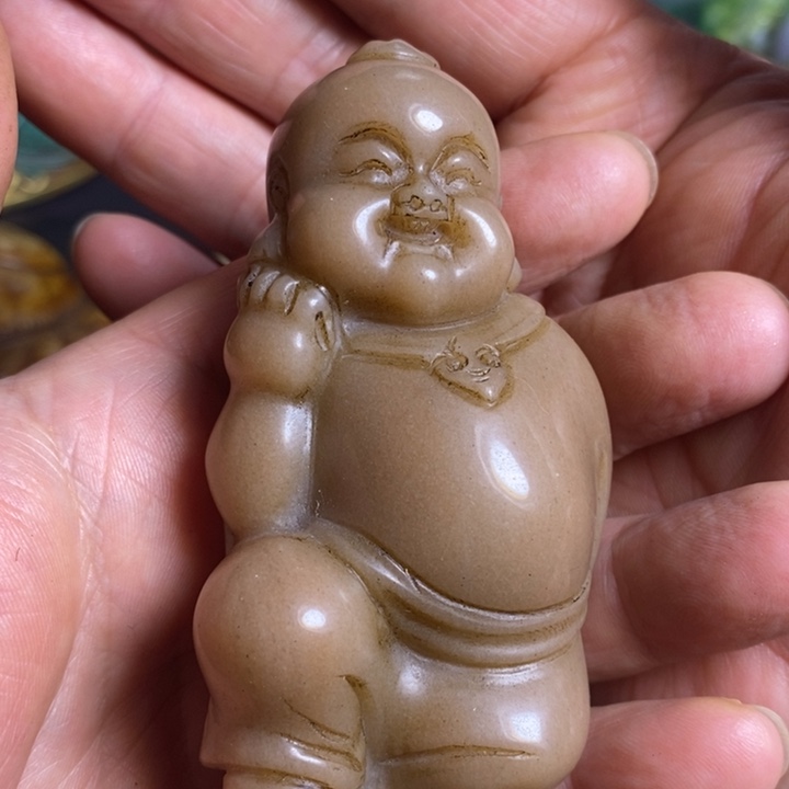 未镶嵌和田玉（糖玉）挂件荫*派