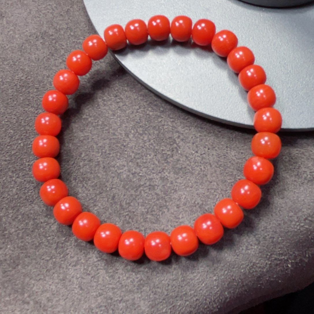 南红玛瑙项链未镶嵌